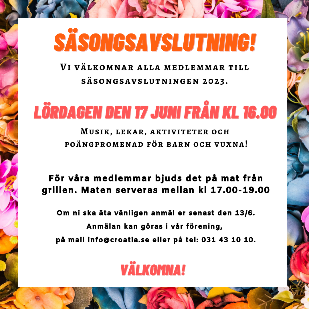 You are currently viewing SÄSONGSAVSLUTNING
